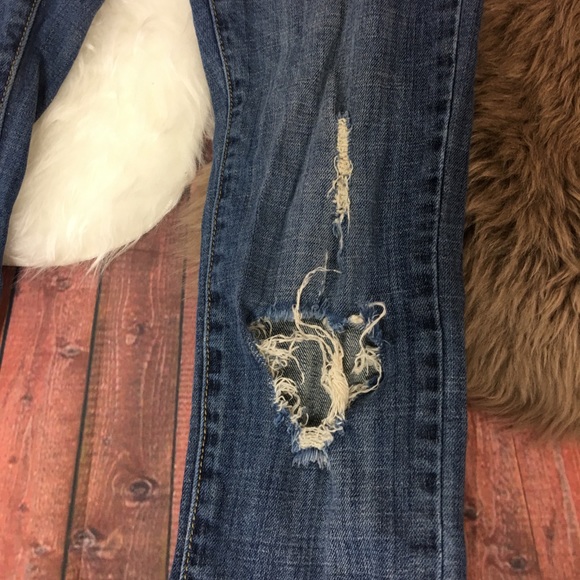 🦄Refuge skinny jean distressed sz 3L JR women 25 - Picture 4 of 8